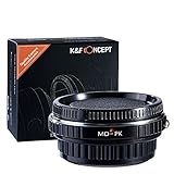 K&F Concept レンズマウントアダプター KF-SRK (ミノルタMD・MC│SRマウントレンズ → ペンタックスKマウント変換)