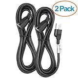 Aurum Cables 10 FT Extension Cord ,16AWG Electrical Power Cord, SJTW NEMA 5-15P to NEMA 5-15R - ETL 