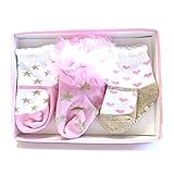 (マッドパイ)mud pie　ベビーソックス3P ギフトセット(GLITTER PRINCESS)