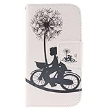 Samsung Galaxy S4 ケース, UNEXTATI 手帳型ケース, Samsung Galaxy S4 ケース カバー, 高品質 PUレザー 手帳型 ウォレット型 財布型 保護カバー カー