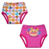 2枚組 アンパンマン トイレトレーニング 6重層 トレーニングパンツ おむつはずし（ピンク95cm）