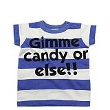 DENIM DUNGAREE ワイドボーダーテンジクGIMME Tシャツ 14BLブルー BM(90)
