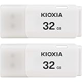 2個セット USBフラッシュメモリ 32GB USB2.0 KIOXIA（旧東芝メモリー）TransMemory U202 Windows/Mac対応 [並行輸入品]