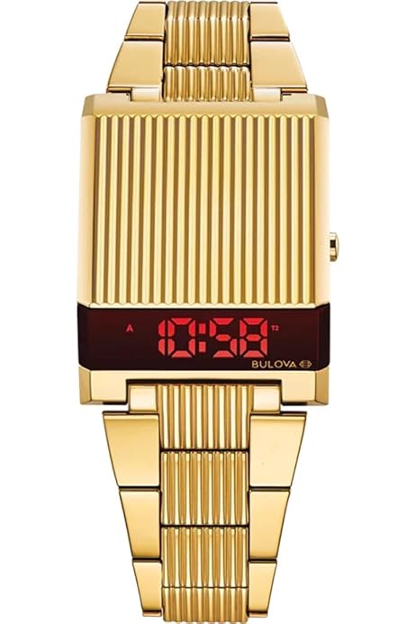 Amazon.co.jp: [ブローバ]BULOVA 腕時計 メンズ LEDデジタルクオーツ 