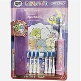 こどもハピカ はじめてセットキャラクター 電動歯ブラシ 本体 + 替ブラシ6本 すみっコぐらし