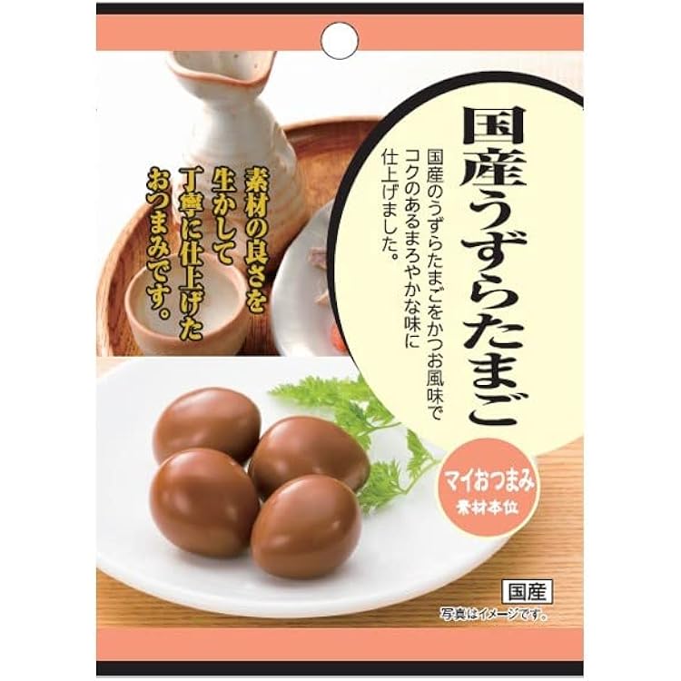 Amazon.co.jp: なとり うずらの味付けたまご燻製 83g×5袋 : おもちゃ