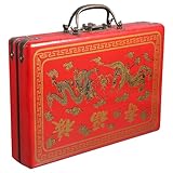 ABOOFAN 麻雀牌 ケースのみ ボックス 麻雀 収納 ボックス ミニ ギフト ボックス 中国麻雀 ボックス 麻雀 パック ボックス トラ