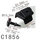 パネル (トリム) クリップ リベット トヨタ系 フェンダー用 PF-C1856 10個