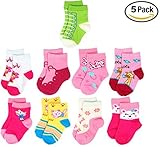 liwely 5ペアベビー男の子ソックス6 – 24ヶ月の幼児 6-15 Months 09BSS5-PG0002