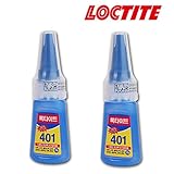 Henkel Loctite 401マルチ目的液体CyanocrylateインスタントAdhesive Super Glue 20 gボトル 2 Pack K04107222