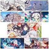 超かぐや姫！ マウスパッド ゲーム/オフィス用マウスパッド 月見ヤチヨ かぐや 駒沢乃依 キーボードパッド キーボードエリア パソコンマット デスクマット プレイマット 仕事用 (60*30*0.3CM,色-7) [並行輸入品]