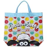 2018年 夏物 ひつじのショーン ビーチバッグ プールバッグ THE SHAUN THE SHEEP サックス◇29×33×9cm