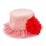 Snone キッズ 帽子サンバイザー 子供サマーハット UVカット レース フラワー飾り 女の子 つば広ハット 赤ちゃんキャップ 通学 旅行