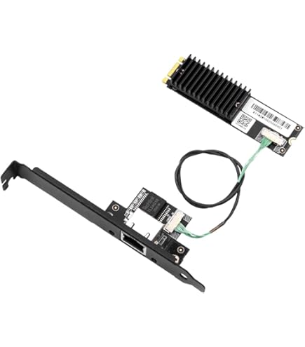 IO Crest 10 Gigabit M.2 M Key Ethernet Network Expansion Card
