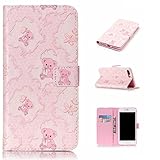 OMATENTI iPhone 7 Plus 用 PUレザー手帳型ケース [無期限生涯補償付き] iPhone 7 Plus (5.5インチ) 財布型 スタンド機能 マグネット 手作り ハンドメイド 