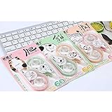 Fashionwu 2pcs 30 M Cartoonシェル補正テープ