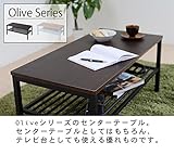 Oliveシリーズ センターテーブル 送料無料【ホワイト】
