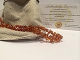 13 Inch Baltic Amber Teething Necklace for Toddler and Big Kid and some adults (Unisex) - Honey Brow