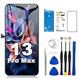 SIMDOG iPhone 13 Pro Max スクリーン交換キット 6.7インチ、フルHD LCDディスプレイ 3D タッチスクリーン デジタイザー フルアセンブリ + 修理ツール。互換性 A2484、A2641、A2644、A2645、A2643