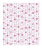 York Wallcoverings Candice Olson Kids CK7757 Beaded Curtain Wallpaper, Light Pink/Dark Pink by York 