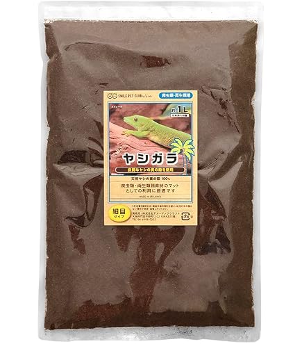 Amazon | LeA&K ハスクチップ 粗目10L 爬虫類昆虫用床材 高い消臭力