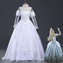 アリスインワンダーランド　白の女王　ドレスandチョーカー アリス・イン・ワンダーランド 白の女王 ドレス ウィッグ