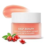 【公式】SELFBEAUTY ユニコニック グッドナイト リップマスク ハリ 弾力ケア ローズヒップ コラーゲン 14.5g