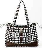 Kalencom Heavenly Dots Week-Ender Bag, Chocolate/Blue by Kalencom [並行輸入品]