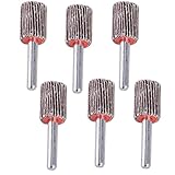 6pcs　80グリット　15mm　サンダードリル　サンディングフラップホイール　サンドペーパー　ロータリー工具