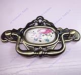 Dagly（TM）125ミリメートル* 77ミリメートルヴィンテージ穀物引き出しハンドルのキャビネットセラミックス家具のハンドル