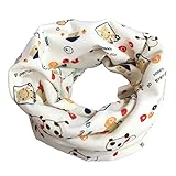 Tonsee 子供用 マフラー 可愛い ネックウォーマー カートゥーン パターン 暖かい スカーフ 防寒 (6)