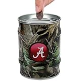 Alabama Crimson Tide UA NCAAバスケットボールブラックandグレーボルトデザインTin Bank