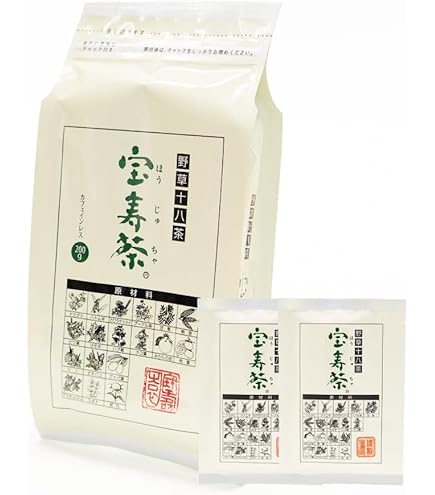 Amazon | [野草十八茶] 宝寿茶 1kg ブレンド茶 野草茶 18種類の