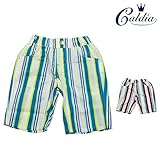 【子供服】 Caldia (カルディア) ストライプ6分丈パンツ 80cm~140cm A37140