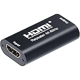 ELEVIEW HDMI2.0 リピーター HDMI 延長 中継 コネクタ 18Gbps 4K@60Hz/20m 1080p@60Hz/30mまで延長可能 hdmi 信号増幅 イコライザー ブースター EHD-605N