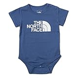ノースフェイス ベビー ロンパース THE NORTH FACE Baby S/S Romers & Bib NTB31850 シェイディーブルー / 80サイズ
