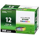 ブラザー LC12-4PK互換（4色パック） 01-4181 INK-B12B-4P