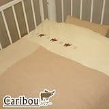 オーガニックスムースニット 《カリブー》洗えるベビー布団8点set【日本製】