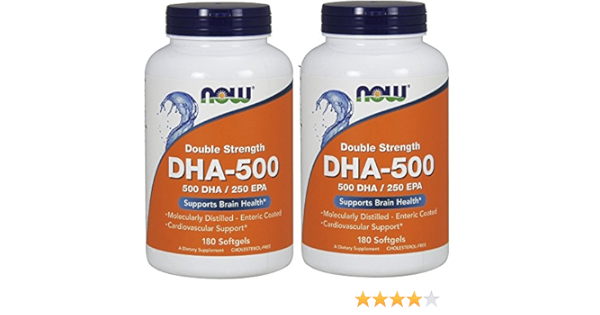 Amazon 海外直送品 ナウフーズ 2個セット Dha 180 Softgels 500 Mg 並行輸入品 Now Foods ナウ フーズ Dha