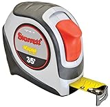 Starrett Exact Plus KTXP106-35-N ABS Plastic Case Silver Grey Measuring Pocket Tape, English Graduat
