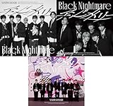 【3形態セット】【限定先着特典：3種付き】 なにわ男子 アシンメトリー/Black Nightmare (初回限定【アシメ盤】＋初回限定【ブラメ盤】＋通常盤) 【オリジナル・ラバーバンド+カードたくさん入れNightmare BOX+NANIWA DANSHI TRADING CARD PACK】 (Blu-rayセット)