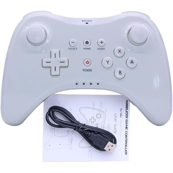 Wii U PRO controller (shiro) (WUP-A-RSWA) : Amazon.com.au: Video Games