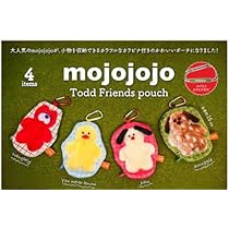 Amazon | mojojojo Todd Friends pouch 全4種セット