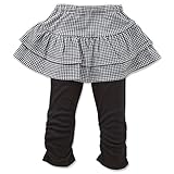 西松屋 千鳥格子柄裾くしゅスカッツ 【80cm・90cm・95cm】　80