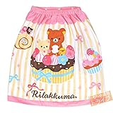 丸眞 60丈スナップ付タオル リラックマ「あまいものいっぱい」 8445000100