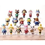 どうぶつの森 フィギュア どう森 ケーキトッパー 装飾品 16個セット ぶつ森 あつ森 動物 いぬ ネコ クマ 食玩 3D立体 たぬきち しずえ とたけけ ジンベイ ブーケ ケーキ帽子 キッズ クリスマス 子供の誕生日 プレゼントにも最適 癒し系 記