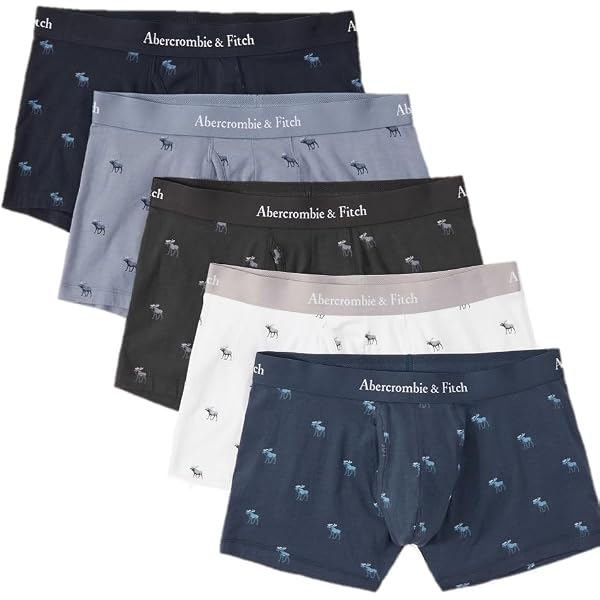 アバクロンビー&フィッチ　メンズ　ボクサーパンツ　5枚セット　L Amazon | [Abercrombie & Fitch] 5枚SET！アバクロ プレミアムBOXER