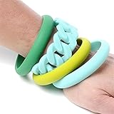 Chewbeads Skinny Charles Bangle - Cherry Red by Chewbeads