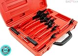 skemidex ---新しいスナップリングプライヤーセット11pc輪メカニックPro W /ケース車トラックオートバイand Beauty Shop機器Butcher Shop機器Barber Sh