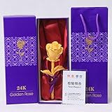 バラ 花 母の日ギフト24K金箔バラ 永遠なラブ 母の日 バレンタイン ホワイトデー 誕生日 結婚祝い 出産祝い クリスマス ミツバー 新年 贈り物